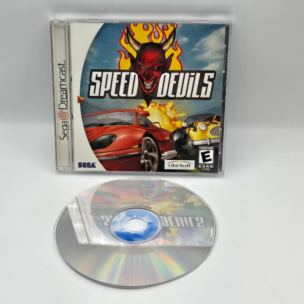 Sega Speed Devils Dreamcast Unisex OS Multi Color Racing Arcade Hot Rod Gaming - Picture 2 of 6